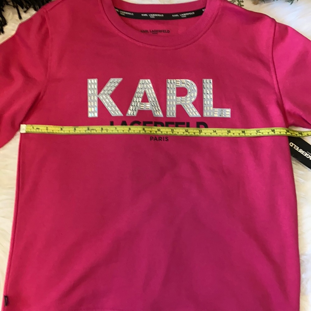 KARL LAGERFELD PARIS SWEATSHIRT - Picture 6 of 7